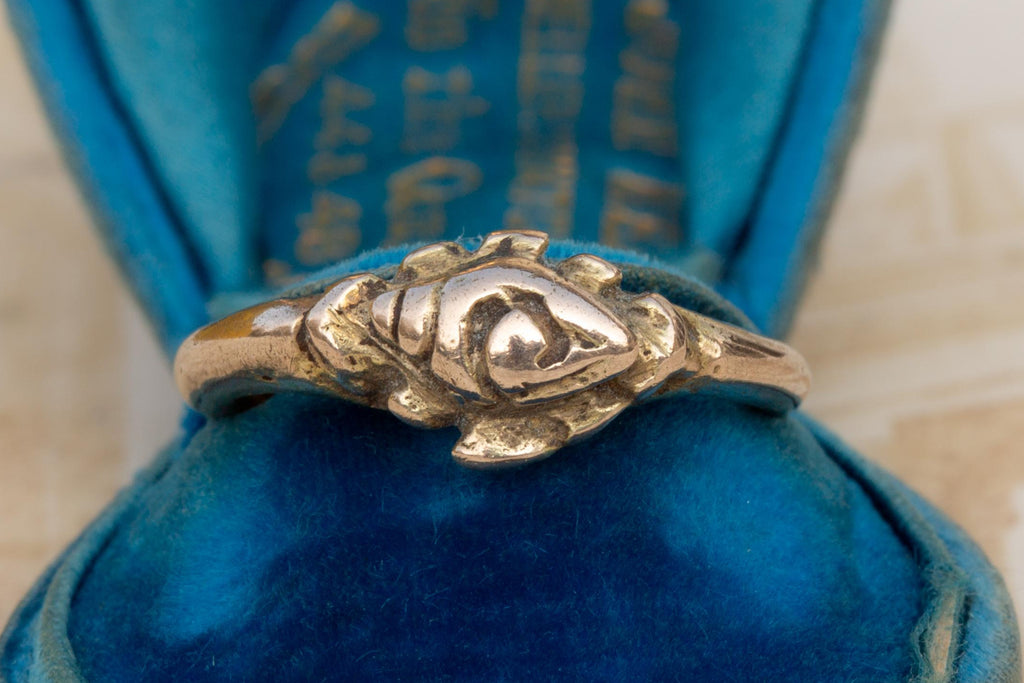 Javanese Silver-Gilt Conch Ring – Ravensbury Antiques