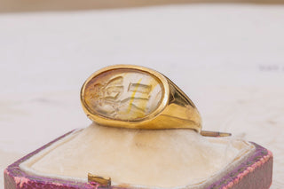 Antique Erotic Intaglio Ring