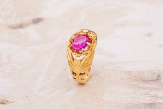 Antique Indian Gold Ring