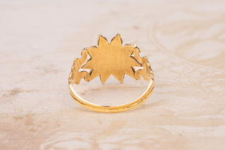 Unusual Georgian Memorial Ring