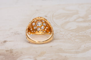 Victorian Diamond Cluster Ring