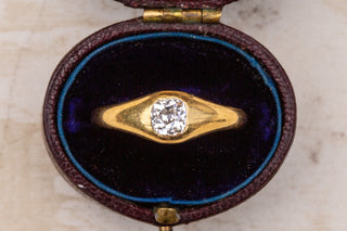 Edwardian Diamond Solitaire Ring