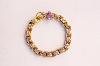 Georgian Ruby and Diamond Bracelet