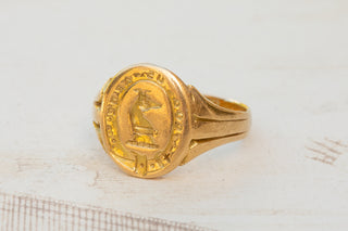 Antique Scottish Clan Signet Ring