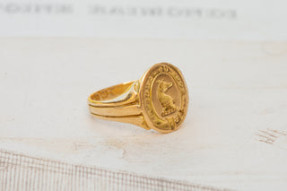 Antique Scottish Clan Signet Ring