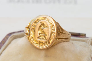 Antique Scottish Clan Signet Ring