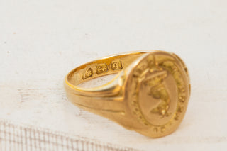 Antique Scottish Clan Signet Ring