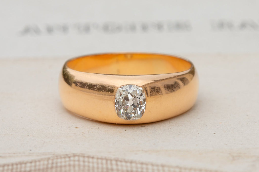 Antique Edwardian Diamond Solitaire Ravensbury Antiques