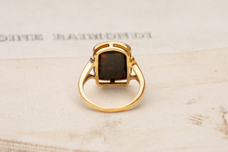 Antique Bloodstone Signet Ring