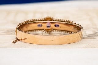 Edwardian Amethyst Bangle