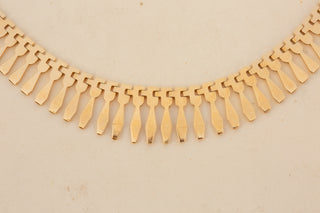 Vintage Italian Fringe Necklace