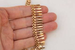 Vintage Italian Fringe Necklace