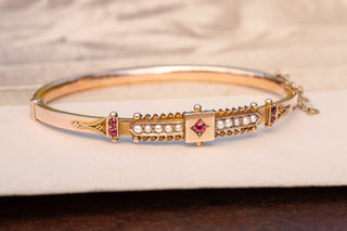 Antique Victorian Gold Bangle