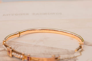 Antique Victorian Gold Bangle