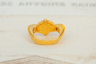 Ancient Javanese Labyrinth Ring