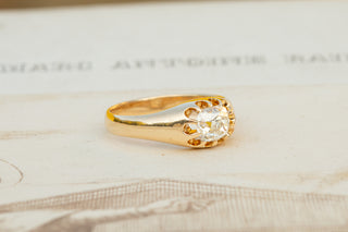 Antique Old Cut Diamond Solitaire