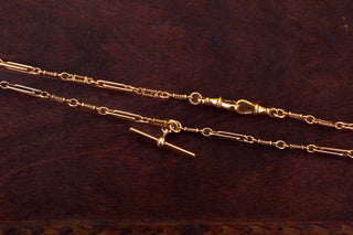 Victorian Gold Albert Necklace