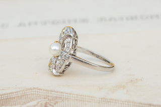 French Art Deco Diamond Ring