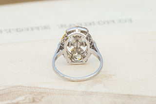 French Art Deco Diamond Ring