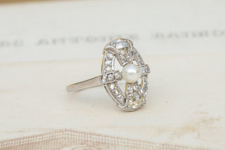 French Art Deco Diamond Ring