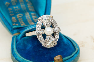 French Art Deco Diamond Ring