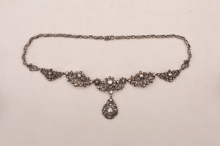 Victorian Rose Cut Diamond Necklace