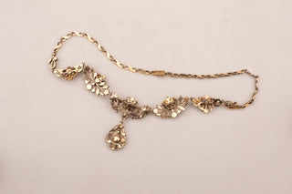 Victorian Rose Cut Diamond Necklace