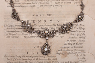 Victorian Rose Cut Diamond Necklace