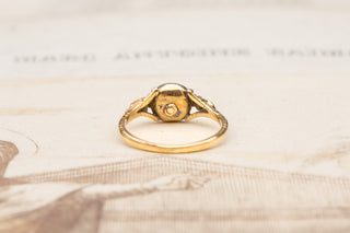 Victorian Rose Cut Solitaire Ring