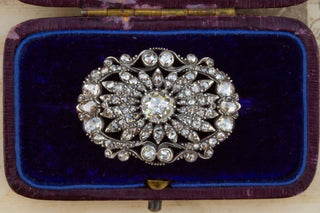 Antique Dutch Diamond Brooch