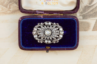 Antique Dutch Diamond Brooch