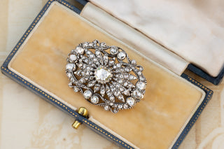 Antique Dutch Diamond Brooch