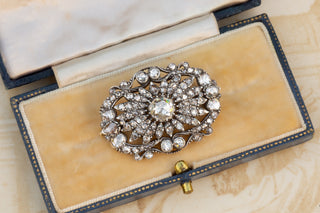 Antique Dutch Diamond Brooch