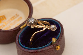 Antique Diamond Comet Ring