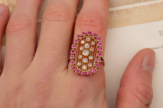 Belle Époque Gold Cluster Ring