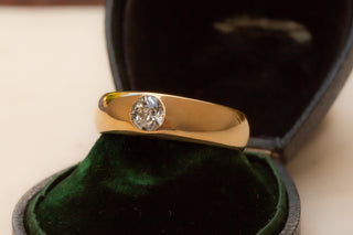 Antique Old European Cut Solitaire