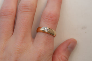 Antique Old European Cut Solitaire