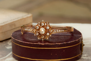 Antique Victorian Diamond Bangle