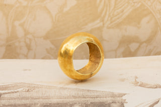 Unusual Antique Chunky Gold Ring