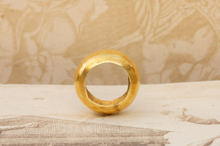 Unusual Antique Chunky Gold Ring