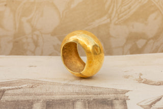 Unusual Antique Chunky Gold Ring