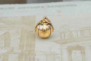 Antique Masonic Orb Pendant