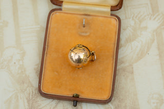 Antique Masonic Orb Pendant