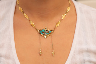 German 'Forget-Me-Not' Necklace