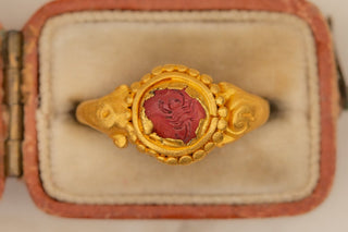 Ancient Gold Javanese Scorpion Ring