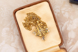 17th-Century Baroque Gold and Pearl Pendant with Filigree Reverse, c.1680