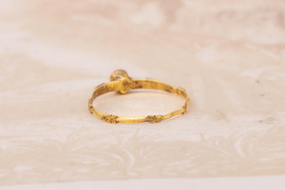 14th-Century Medieval Gold Ring with Ruby Cabochon, c.1350 — English or French