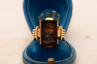Antique Intaglio Signet Ring