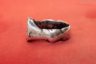 Late 15th-Century Silver Signet Ring of the Noble Duhamel Family, France, c.1480