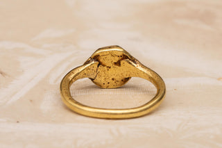 8th–10th Century Ancient Javanese Gold 'Sri' Ring | Early Classical Period Java,